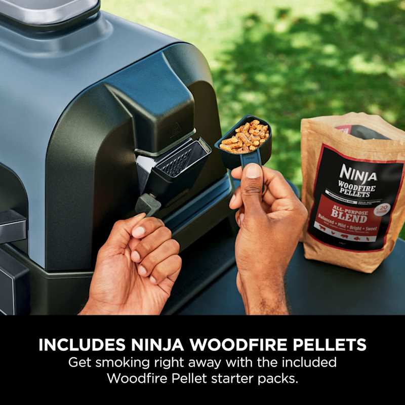 Woodfire Pro Connect XL Electric BBQ Grill & Smoker with Stand & Cover